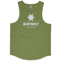 Saysky Herren Logo Combat Singlet grün