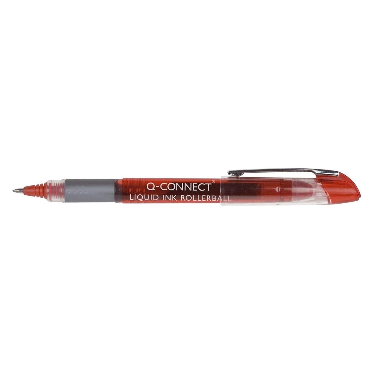 Q-Connect Kugelschreiber 0,5 mm (Linie), rot (1x) (47273588)