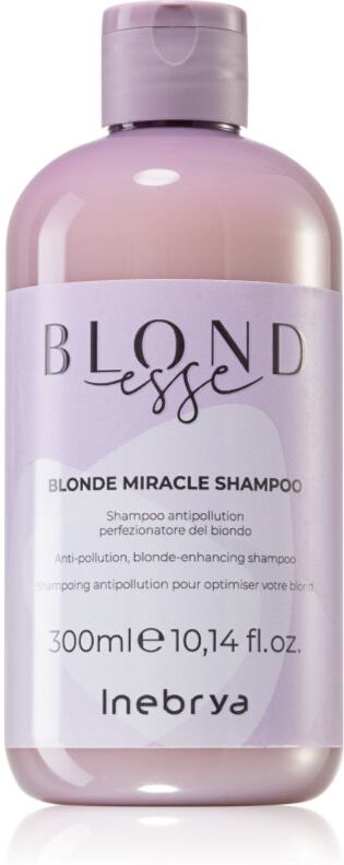 Inebrya BLONDesse Blonde Miracle Shampoo reinigendes Detox-Shampoo für blonde Haare 300 ml