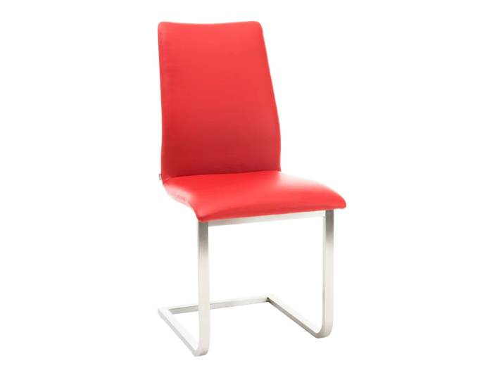 Freischwinger Leni, Willisau, idea, rosso, Leder