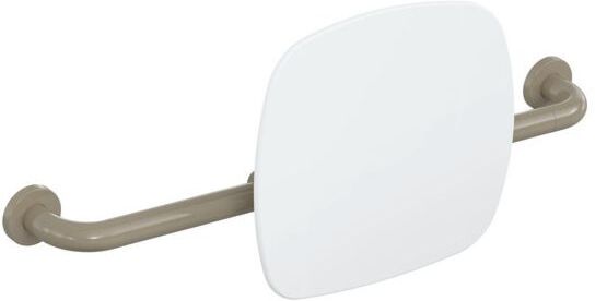 Hewi 801 Rückenstütze 801.51.916186 Wandabstand 150mm, Lehne signalweiß, sand