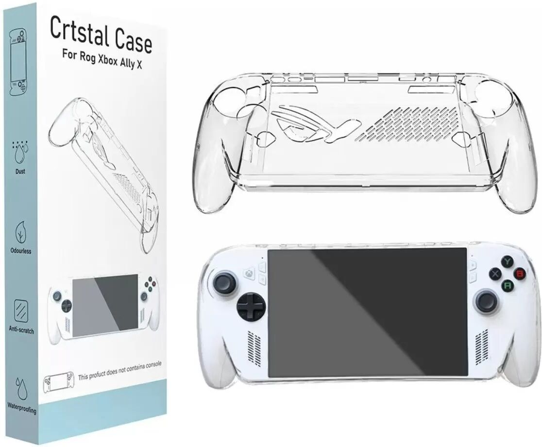 INF Klare PC-Schutzhülle kompatibel mit ROG Xbox Ally X Handheld-Konsole