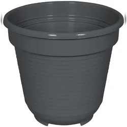 Geli Blumentopf Standard Ø 10 cm Anthrazit Kunststoff 0.35 Liter