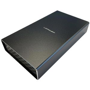 LC-Power Festplattengehäuse LC-DOCK-C-35-M2, USB-C 3.1, SATA, HDD & SSD, M.2 / 2,5 / 3,5 Zoll