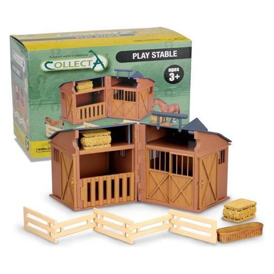 Komelon COLLECTA Stable Playset & Accessories 89333-CB (004-89333)