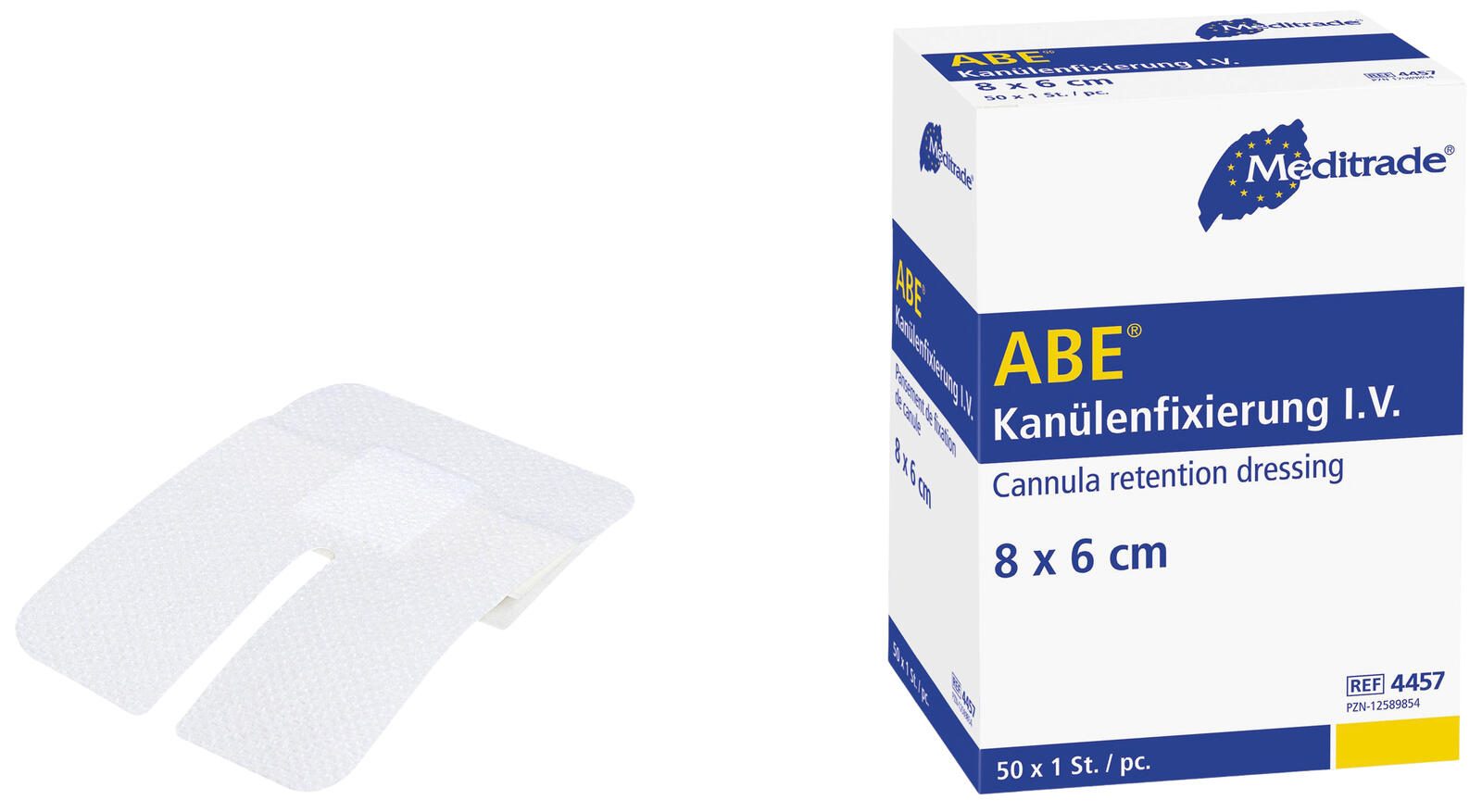 Meditrade® ABE® Kanülenpflaster 6 cm x 8 cm 4457