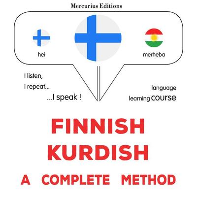 suomi - kurdi : täydellinen menetelmä - James Gardner, Audio, 9782821171893