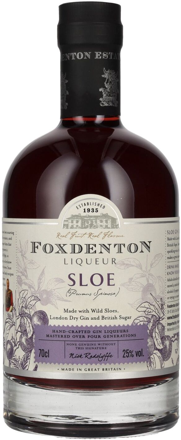 Foxdenton Spirits & Liqueurs Foxdenton SLOE Gin Liqueur 25% Vol. 0,7l