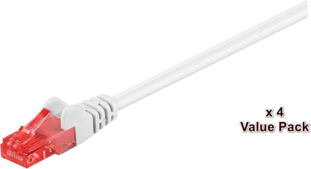MicroConnect V-UTP620WVP Cat6 U/UTP Netwerkkabel, 20 meter, Wit