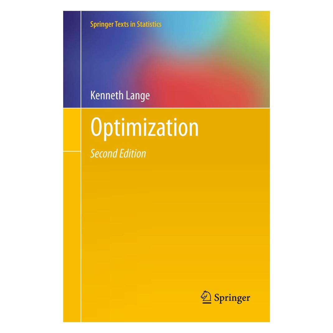 Springer Optimization (Englisch, Softcover, Kenneth Lange) (55586517)