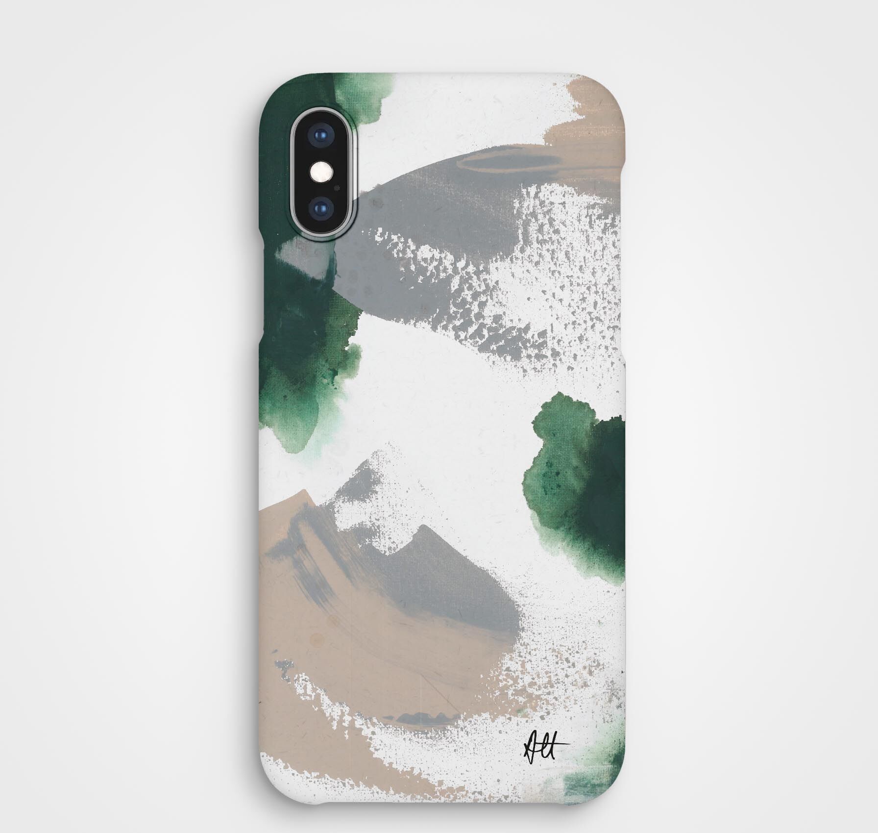 agood company agood plant-based Handyhülle   iPhone X/XS   Oil On Canvas - Refurbished