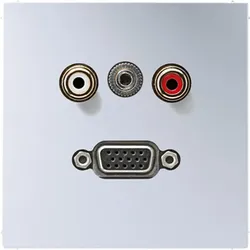 Jung Multimedia-Anschluss alu MA AL 1072