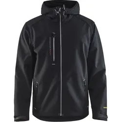 Softshelljacke "4949" - XL - schwarz/silber