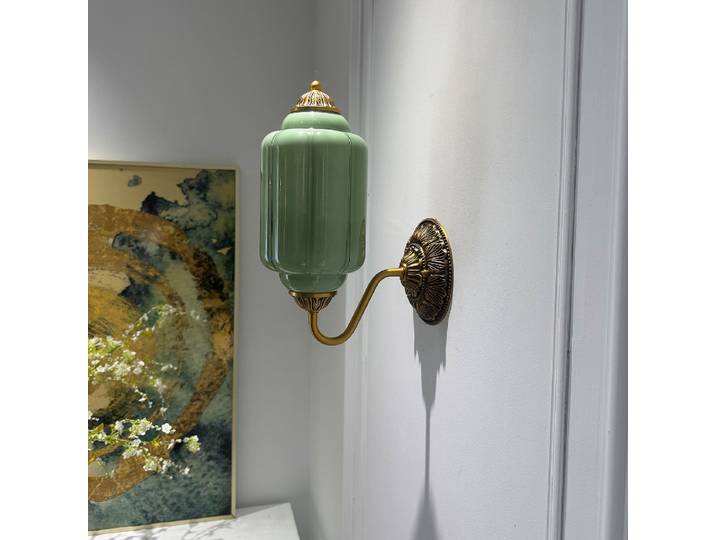 SANDYHA français rétro applique Style crème salle de bain miroir phare LED luminaire pour chambre douche couloir décor à la maison