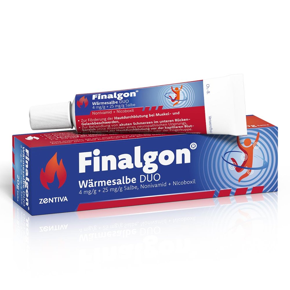 Zentiva Pharma GmbH Finalgon Wärmesalbe DUO bei Rückenschmerzen 13868823