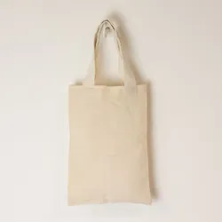 Nomad Sari Iconic Mini Gift Tote Bag - Unprinted- (25x18cm) - Natural 4oz