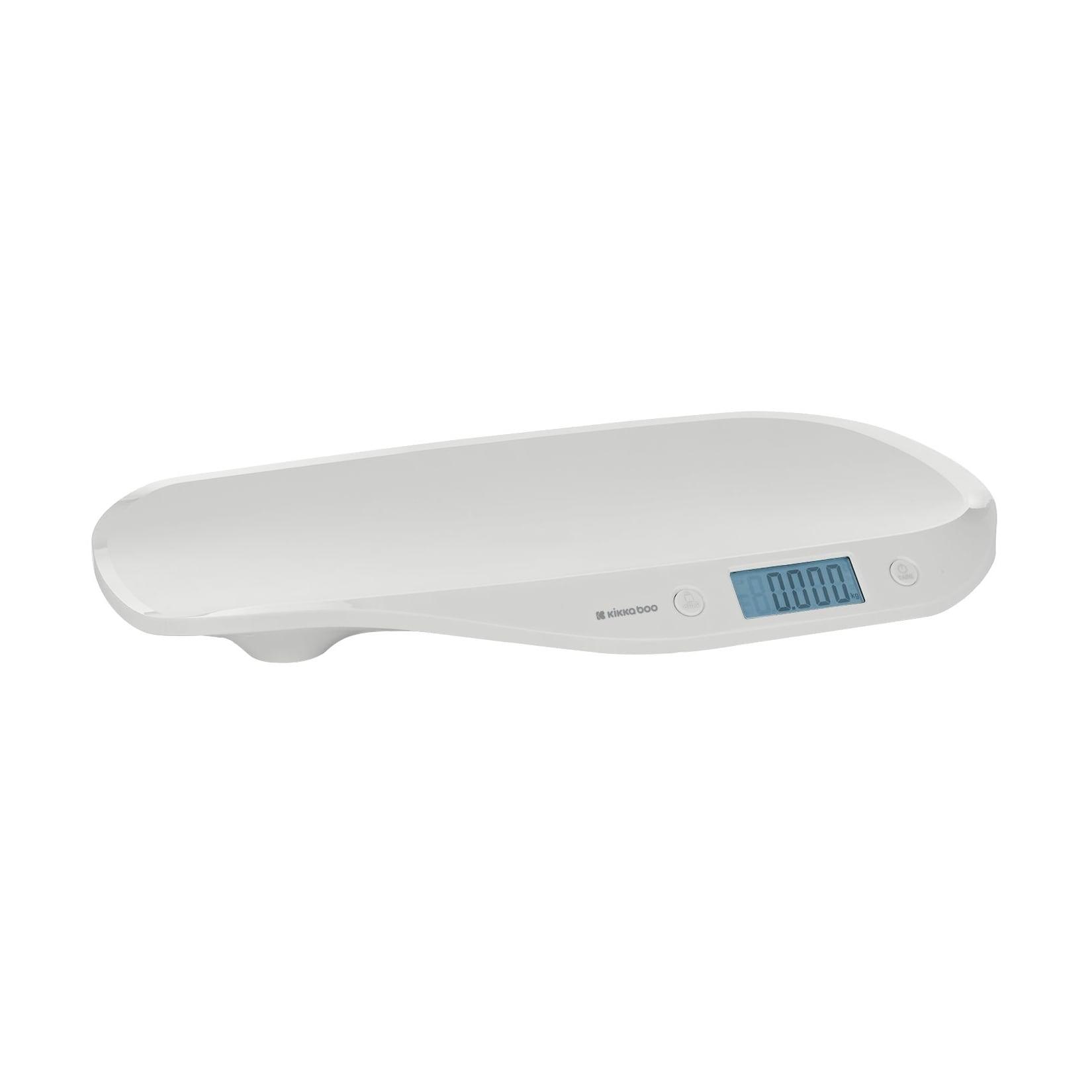 Kikka boo Babywaage Lyra LCD-Display Maßband Anti-Rutsch-Füße Tarafunktion 20 kg grau