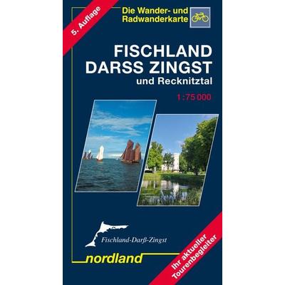 Fischland - Darss - Zingst, Karte von Klaus Hellwich,Peter Kast, Nordland-Kartenvlg, 978-3-928397-05-6