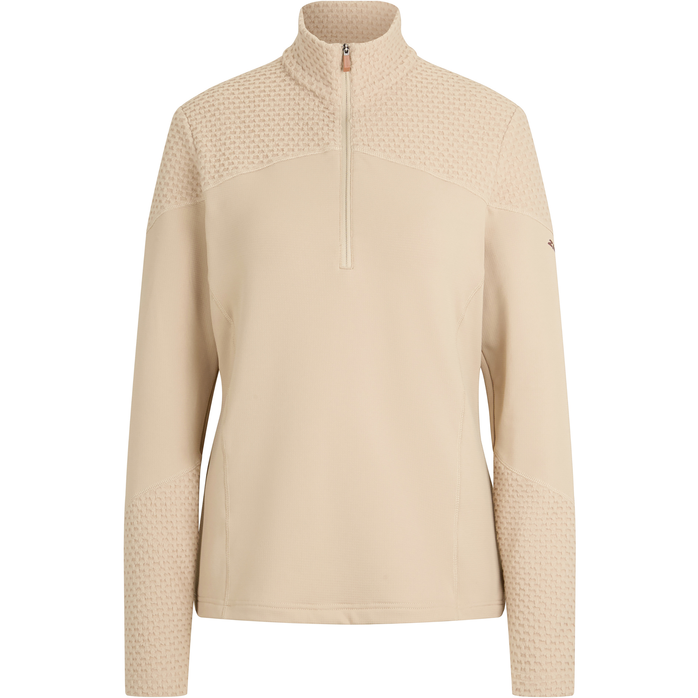 Ziener Jadora-Z Damen Pullover beige Größe XL Skifahren Schnell trocknend