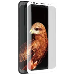 X-Doria Armour 3D Glass - Tempered Glass 9H Screen Protector for Samsung Galaxy S8 (Weiß Edge)