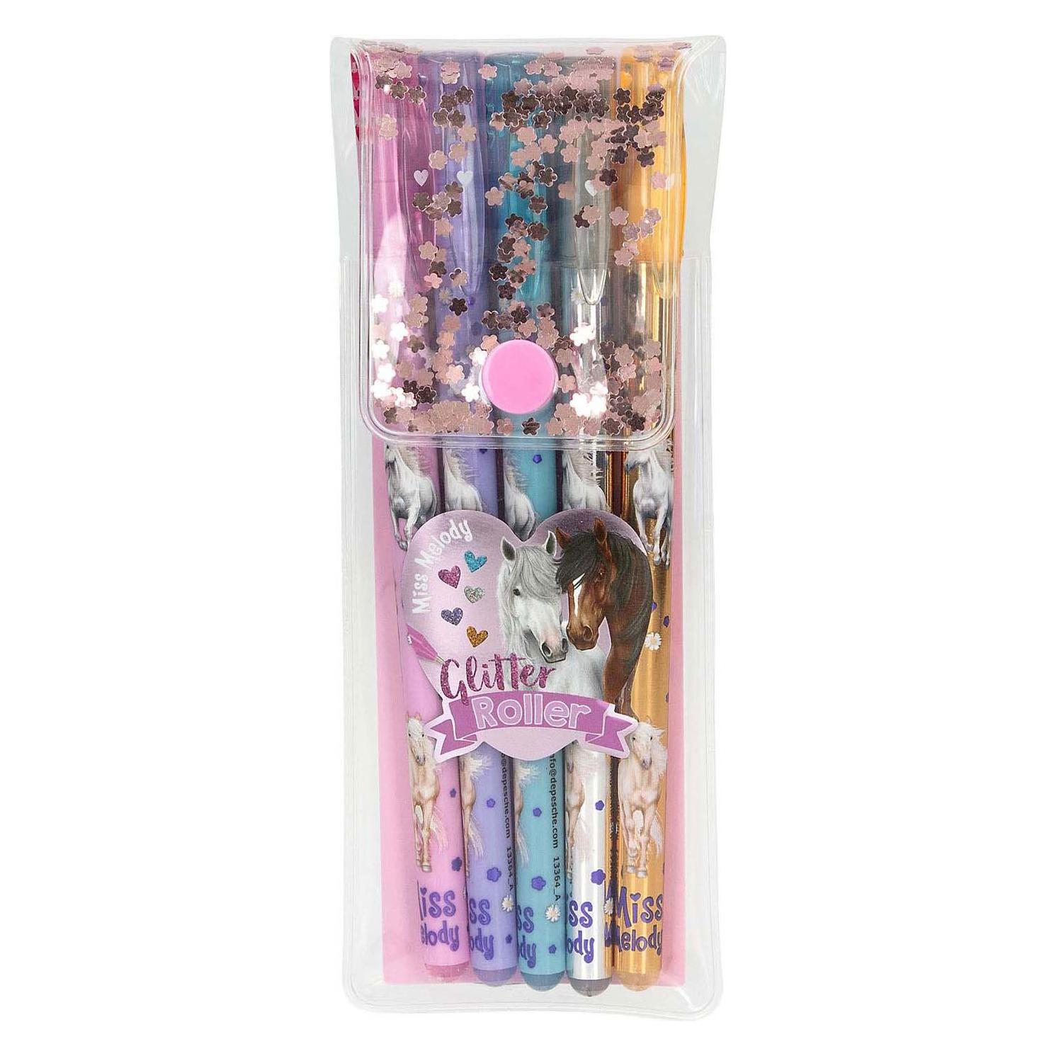 Magni DEPESCHE Miss Melody Gelroller Glitter 5 Stück (5x) (DP13364)