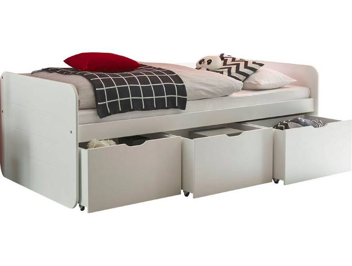 Begabino Stauraumbett Eino Bett, Einzelbett, inklusive 3 Schubkästen