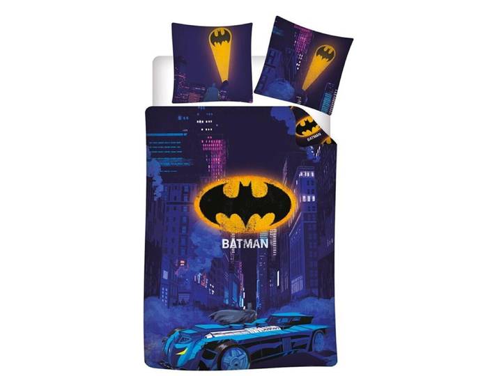 Batman Dekbedovertrek Batmobile 140 x 200 cm - Polykatoen