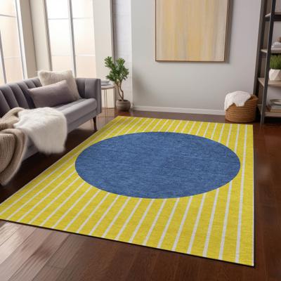 Addison Rugs Machine Washable Indoor/ Outdoor Modern Sunrise Chantille Rug