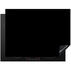 HERDABDECKPLATTE Schwarz - Einfarbig Herdabdeckung Induktionsfeld 70x52 cm