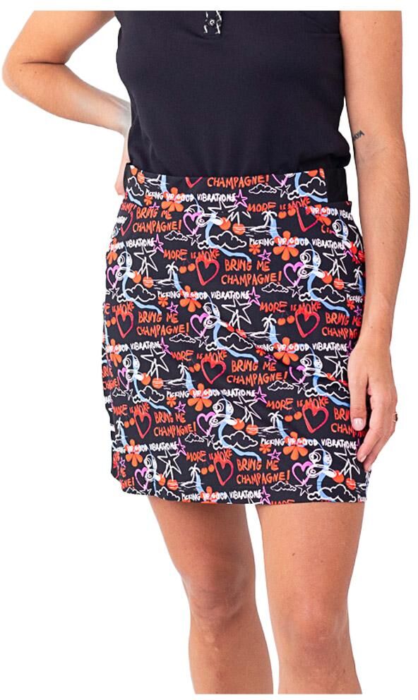 Chiberta  - Sensation Noir Rouge - 36 - Jupe