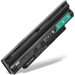 Cellonic Akku für Dell Inspiron Mini 10 (1012), 1018 (Mini 10), (1018), 1012 (4400 mAh), Notebook Akku, Schwarz