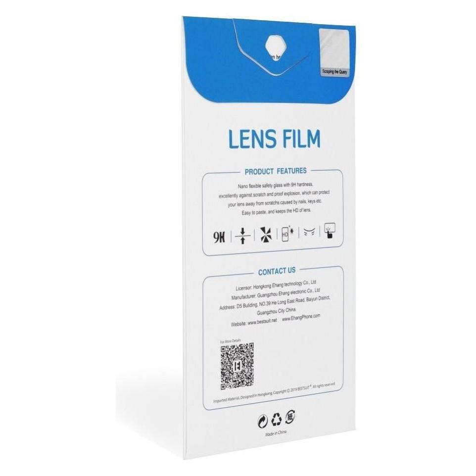 Babaco Displayschutz Bestsuit Bestsuit Flexibles Hybridglas für Apple iPhone 12 Kameralinsen (Apple iPhone 12) (40961314)