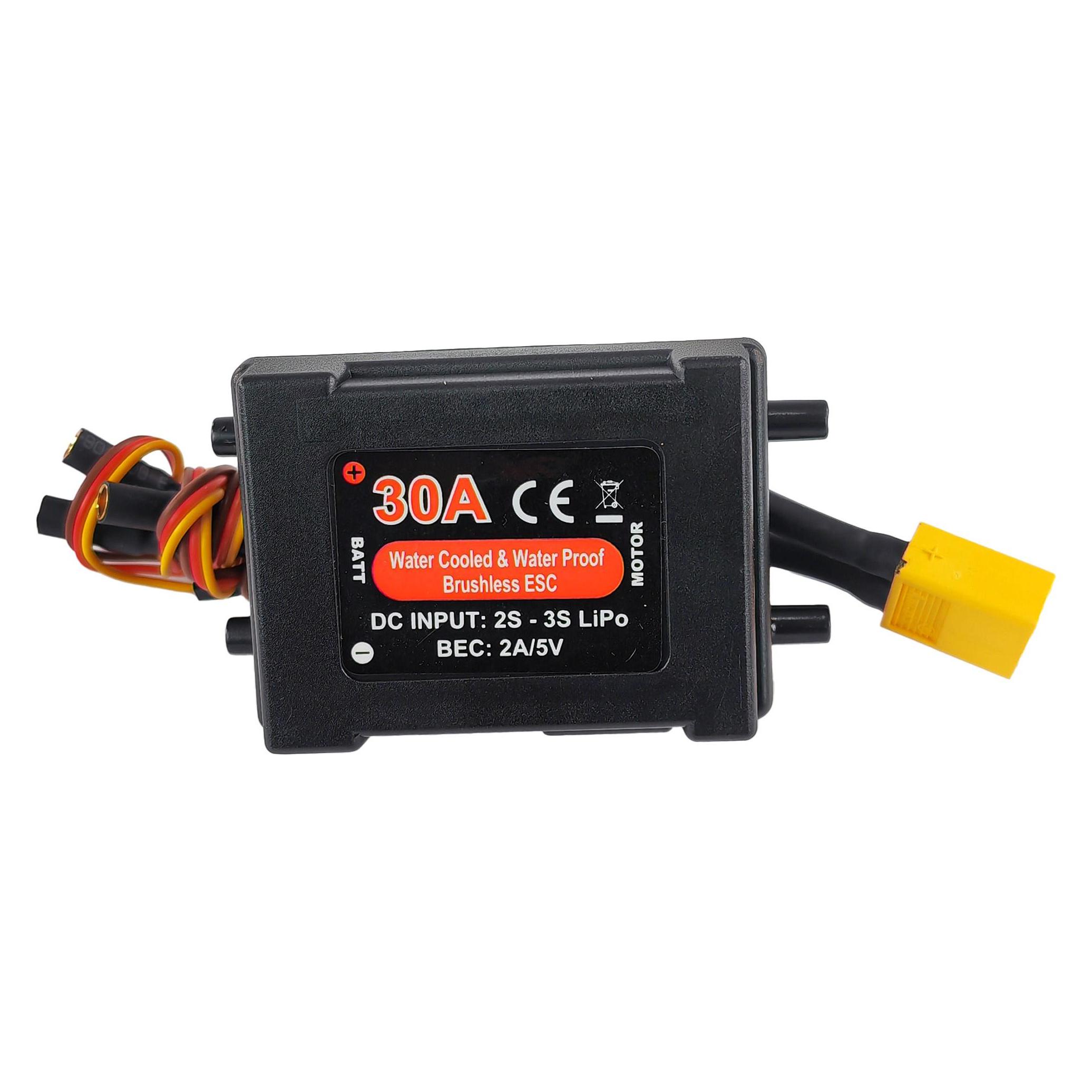 Amewi Brushless ESC 30A mit Wasserkühlung XT60 (39883106)