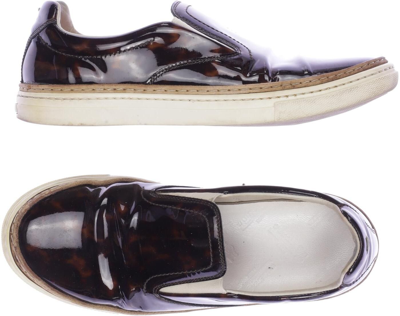 Maison Margiela Damen Halbschuh, Braun, Gr. EU 37, kein / Etikett - Second Hand