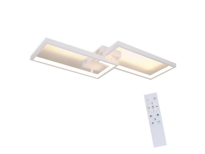 ZMH Led-Deckenleuchte Vogtwall 29/7/60 cm, Weiß, Metall, Mode, LED integrated, 29x7x60 cm, Lampen & Leuchten, LED Beleuchtung, LED-Deckenleuchten