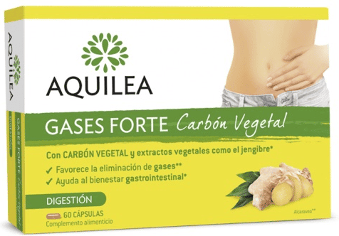 Aquilea Gases Forte Caps X60,   cáps(s)