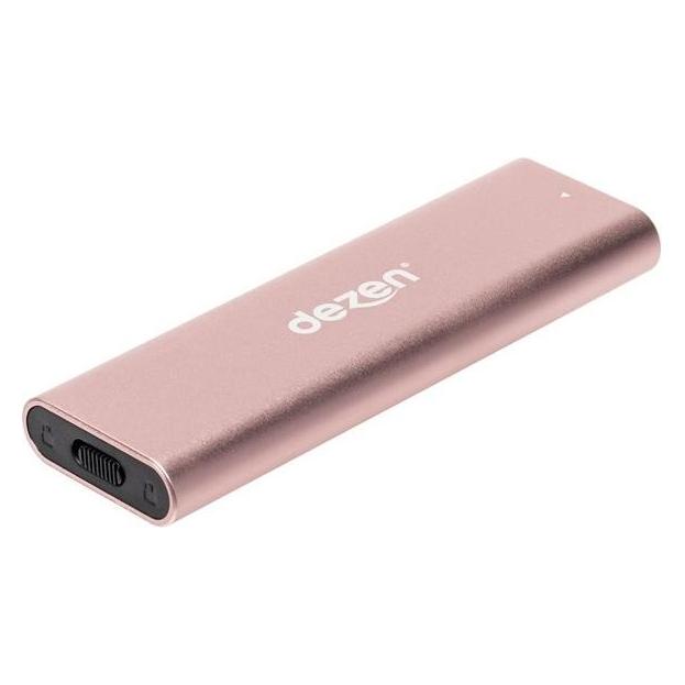 Dezen M.2 Premium NVMe Enclosure USB 3.2 Gen 1 - Pink (M.2) (DZ-PRE-M2N-PIN)