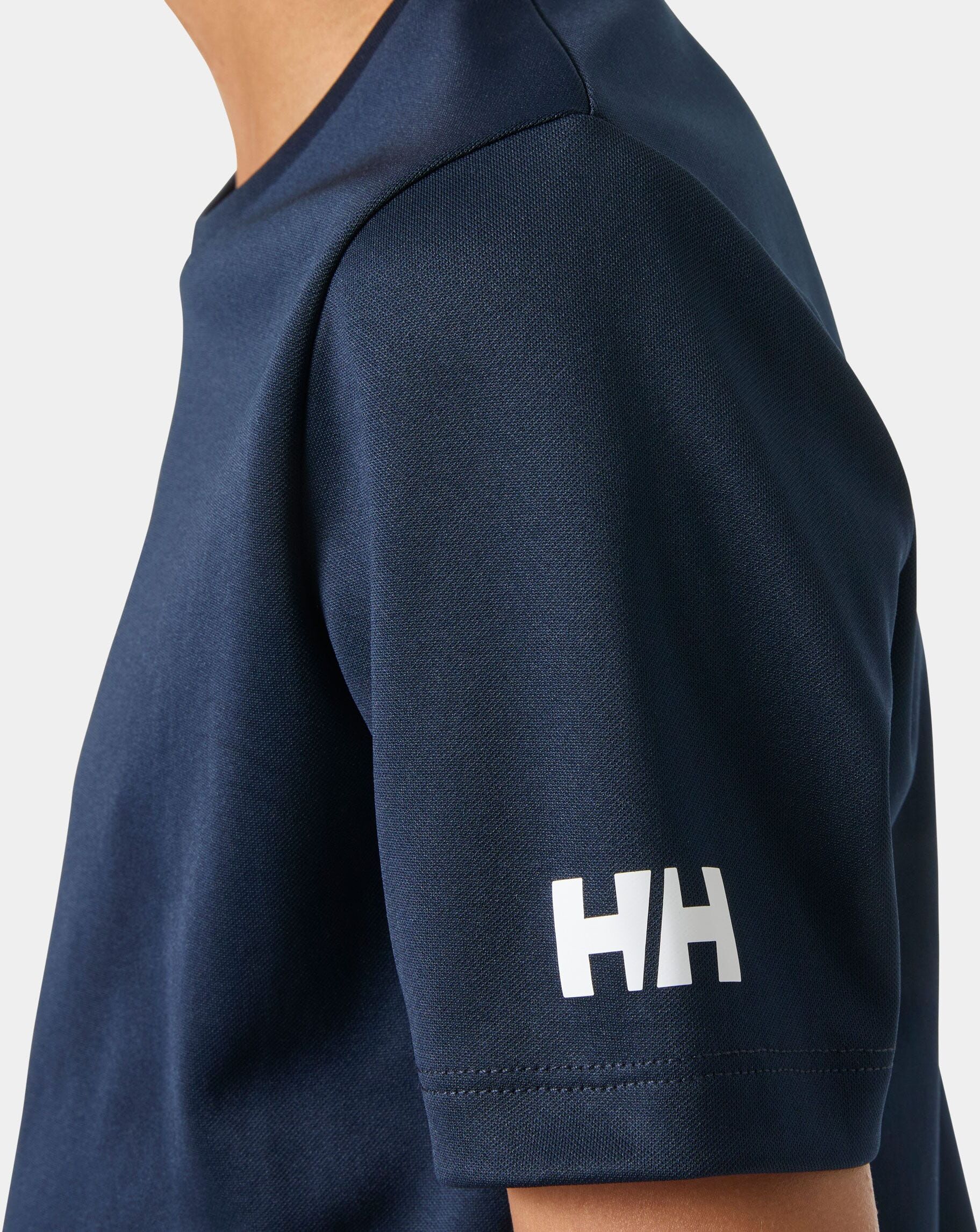 Helly Hansen Junior's  Tech T-shirt - Blue - 12