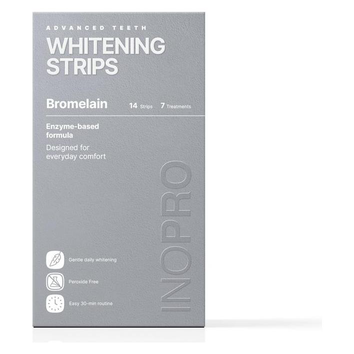 InoPro Advanced Whitening Strips 7 treatments (Bleaching Strips) (74649395)