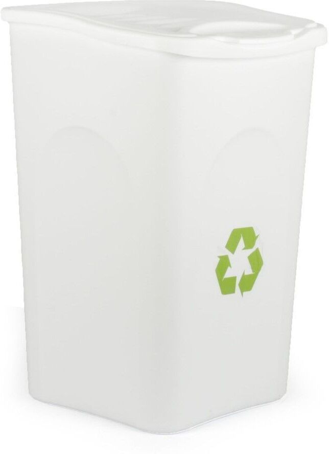 Stefanplast Pattumiera Raccolta Differenziata 50 l Bianco Begreen