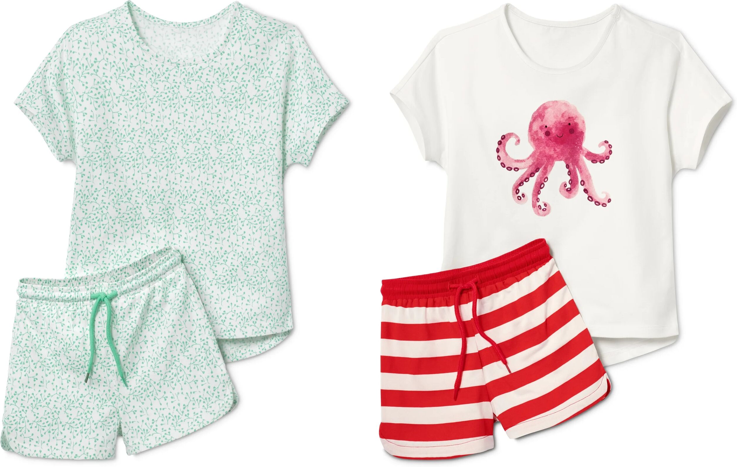 Tchibo - 2 Baumwoll Shorty-Pyjamas - Baby - Gr. 86/92 - orange
