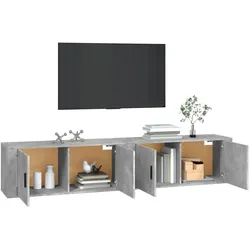 vidaXL, TV Möbel, Gapenville (2 Stück) (100 x 34.50 x 40 cm)