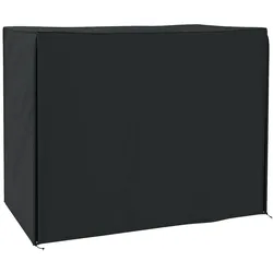 MODFU Schutzhülle aus Oxford-Gewebe schwarz 220 x 125 x 172 cm, wasserabweisend mit Reißverschluss