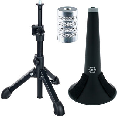 K&M Trumpet Stage Stand Schwarz