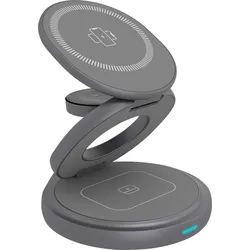 ICY SH101-CH - Qi-Ladegerät, 15 W, 3-in-1, faltbar