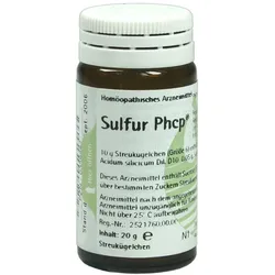Sulfur PHCP Globuli 20 g