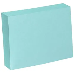 Karteikarten DIN A6 blanko blau