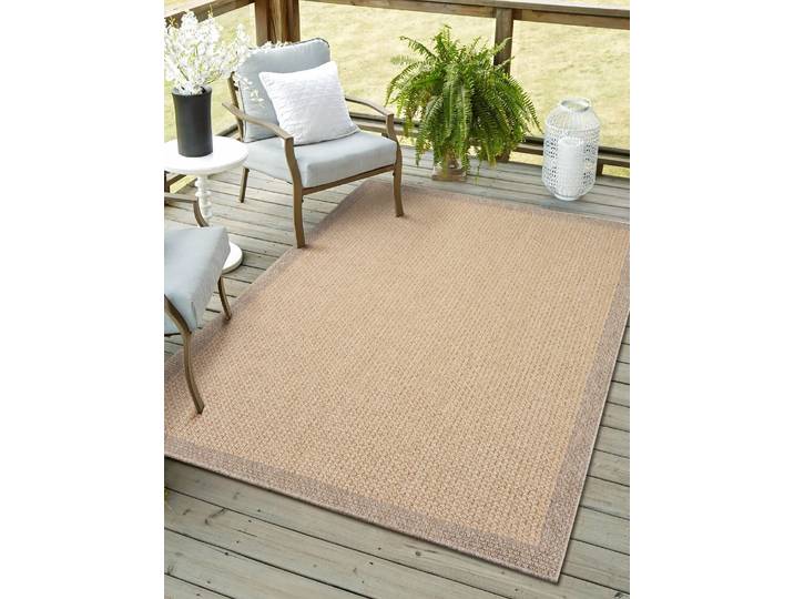 Outdoor-Teppich Pine Typ A Braun/Grau Mischgewebe 160 x 230cm