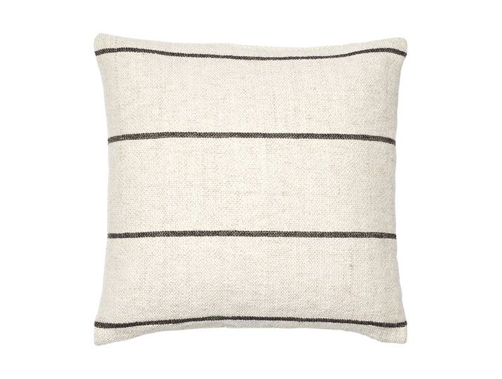 Broste Copenhagen Housse de coussin Sigrid 50x50 cm Light beige-black
