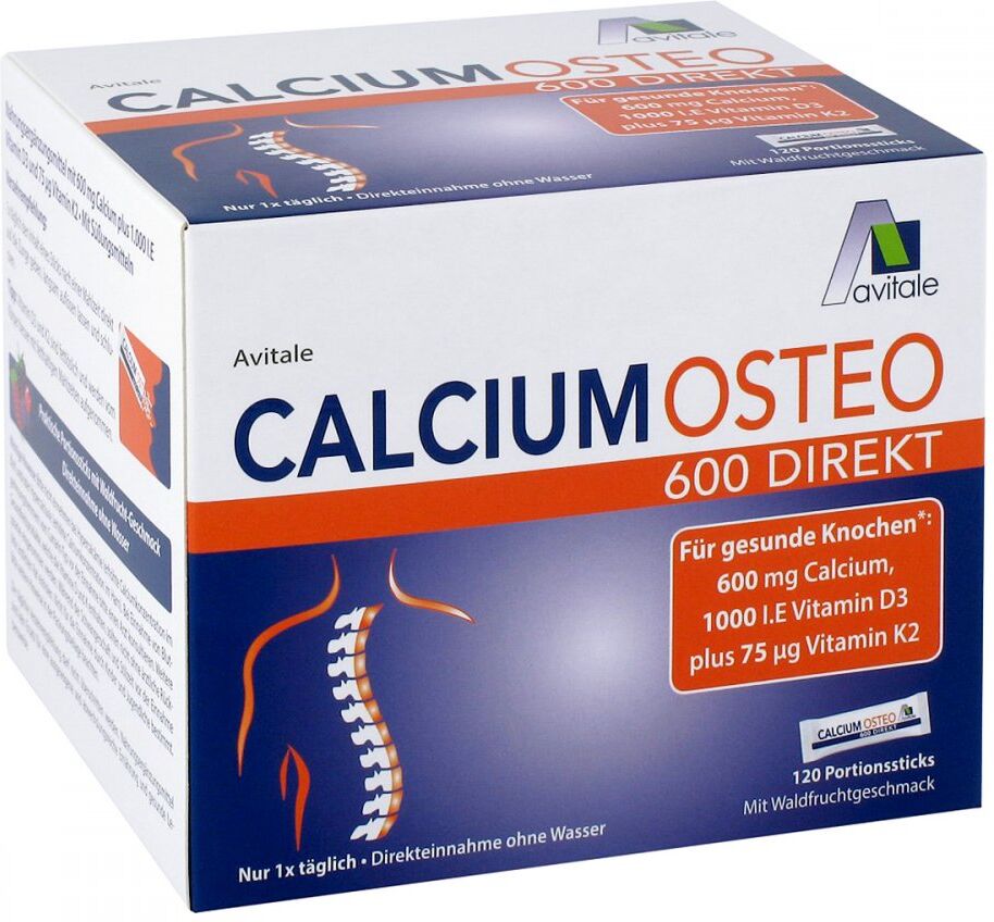 Calcium Osteo 600 Direkt Pulver